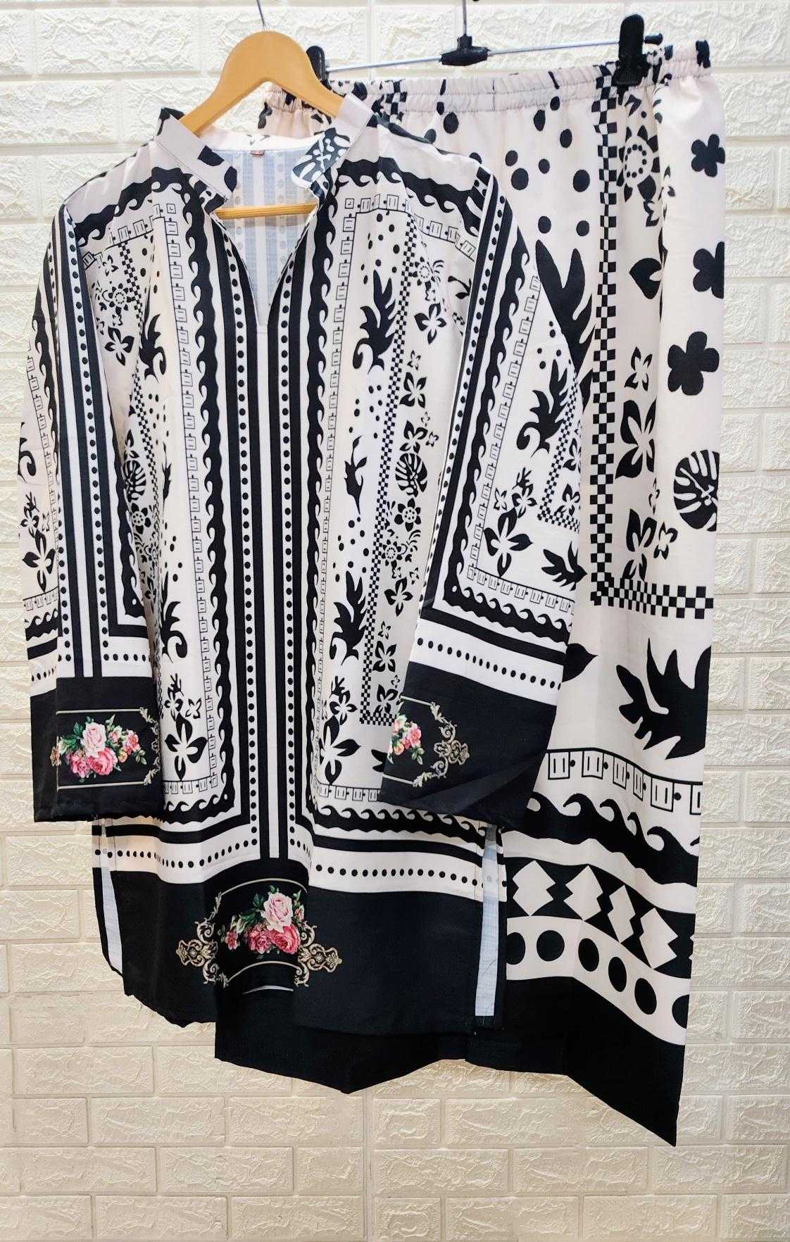 Ynf Satin KESH542 BRUNCH Western Wears Wholesale Co-ord Set Manufacturer
