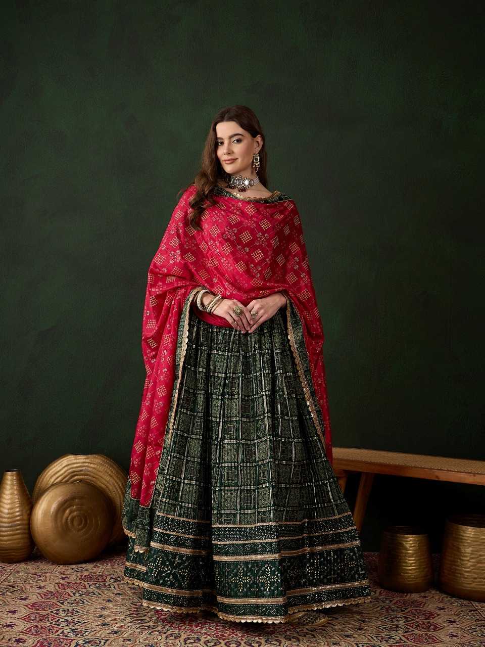 Ynf Satin RIN197 3113 Lehengas Wholesale Designer Lehenga Fancy Lehenga Bridal Lehenga Manufacturer