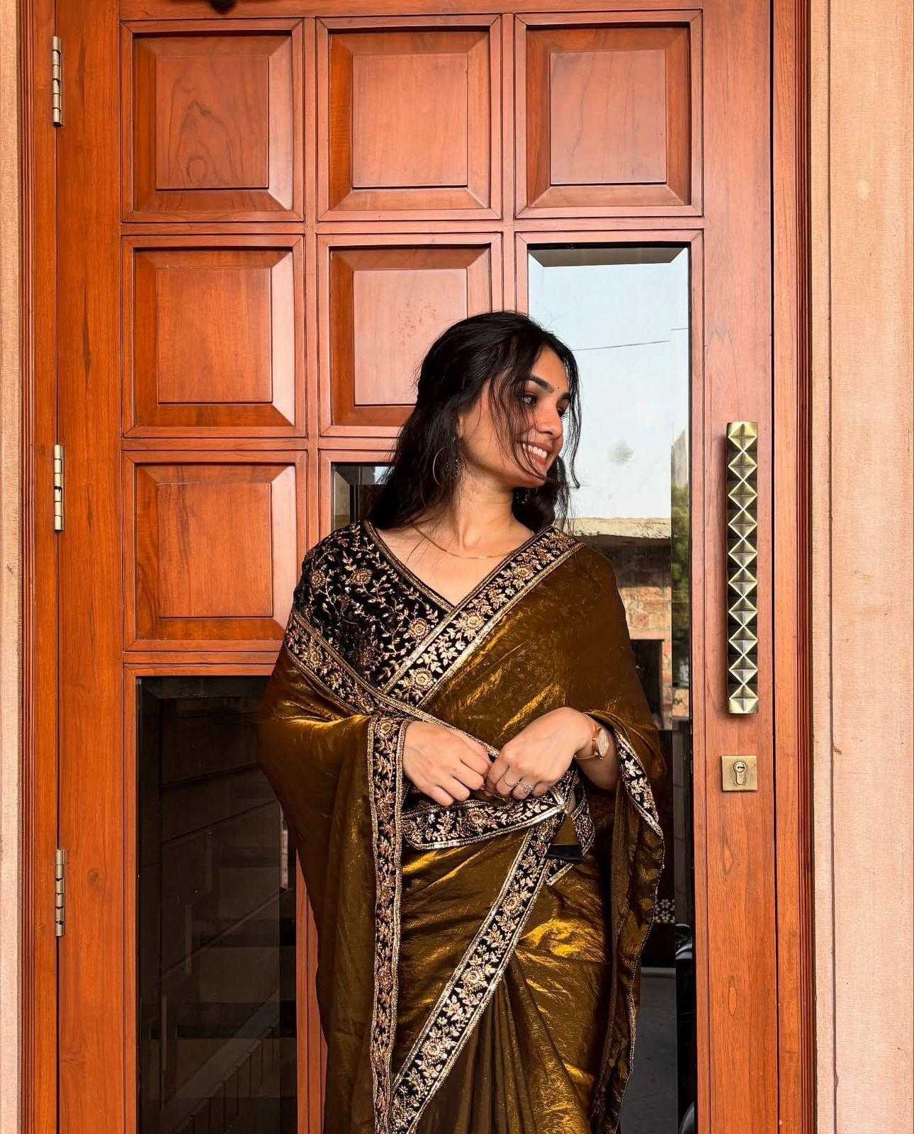 Ynf Satin Silk RIN134 NATASHA Silk Sarees Wedding Collections Wholesale Party Wear Silk Sarees Designer Silk Sarees Embroidered Silk Sarees Manufacturer