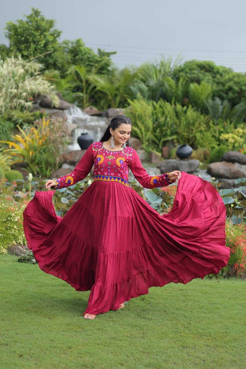 Ynf Slub Reyon KESH491 9261 Gowns Wholesale Printed Gowns Manufacturer