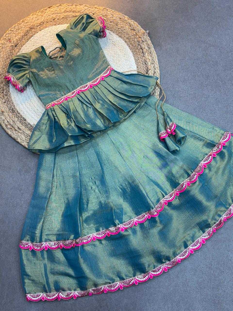 Ynf Soft Silk RIN235 FALCO Kids Wear Wholesale Kids Lehenga Kids Lehenga Choli Baby Girl Lehenga Manufacturer