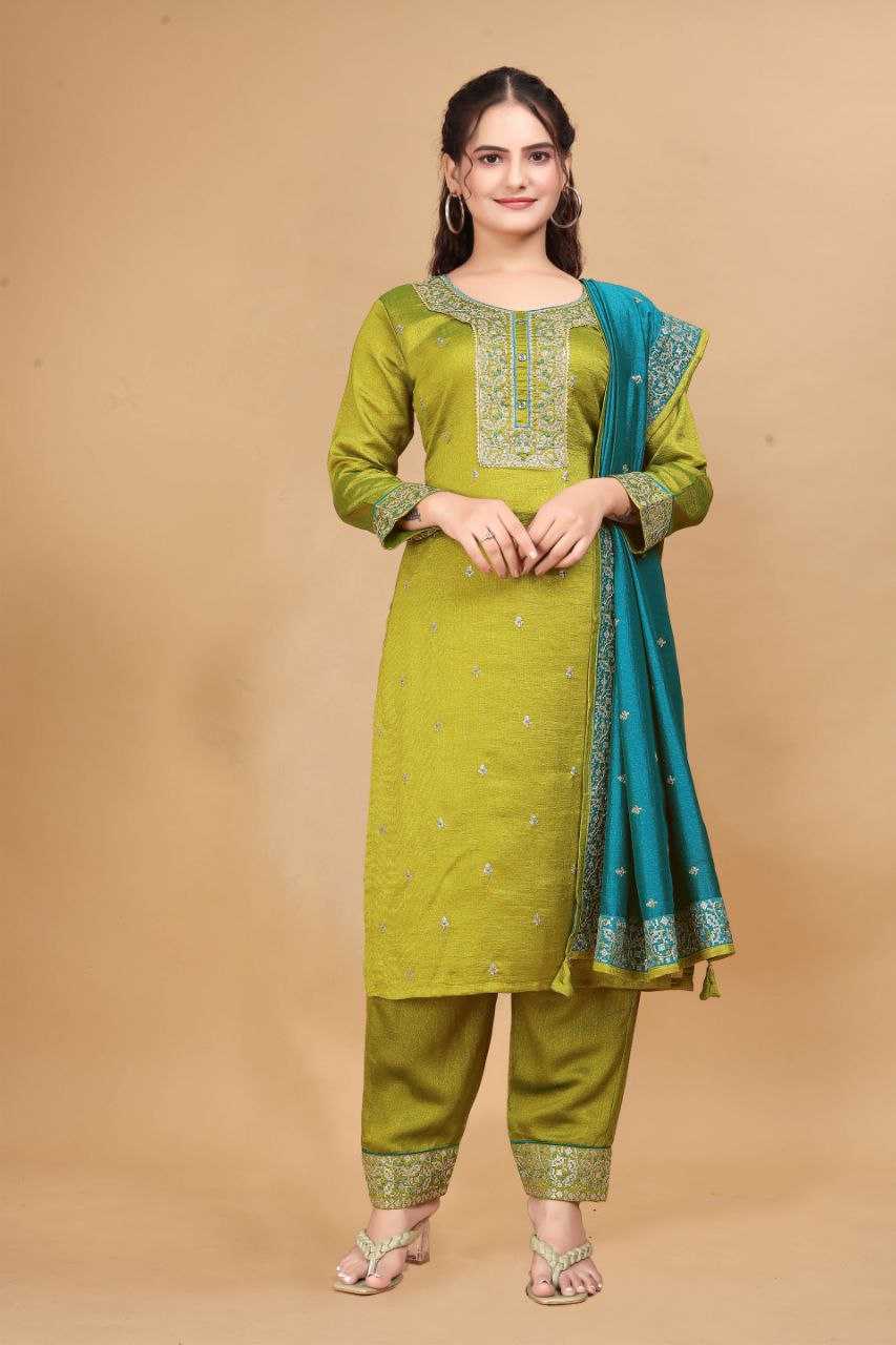 Ynf Vichitra Silk KESH529 CHHAVA Suits & Dresses Wholesale Ladies Suits Embroidery Suits Party wear suits Manufacturer