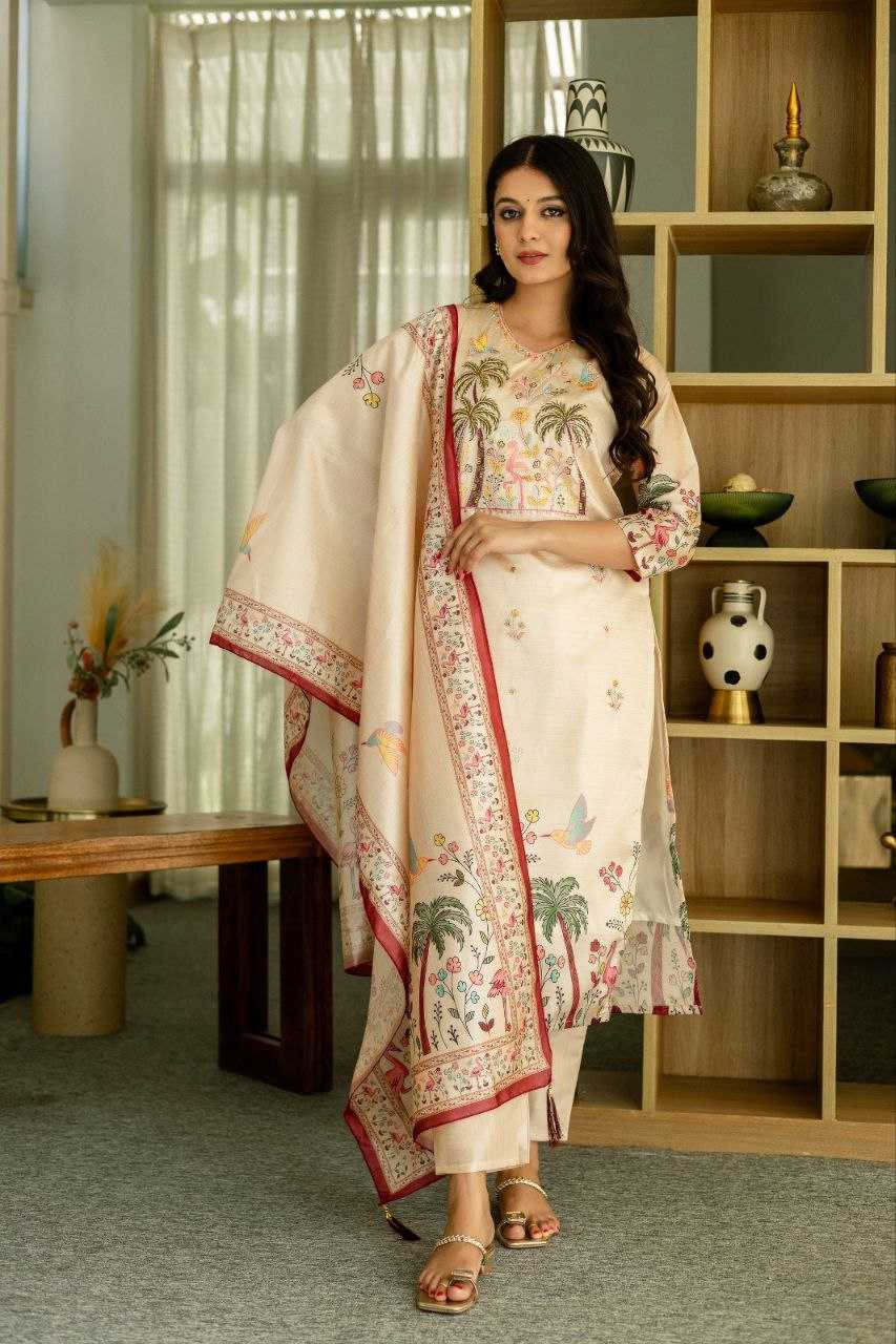 Ynf Viscose KESH529 25 Suits & Dresses Wholesale Ladies Suits Embroidery Suits Casual Dresses Manufacturer
