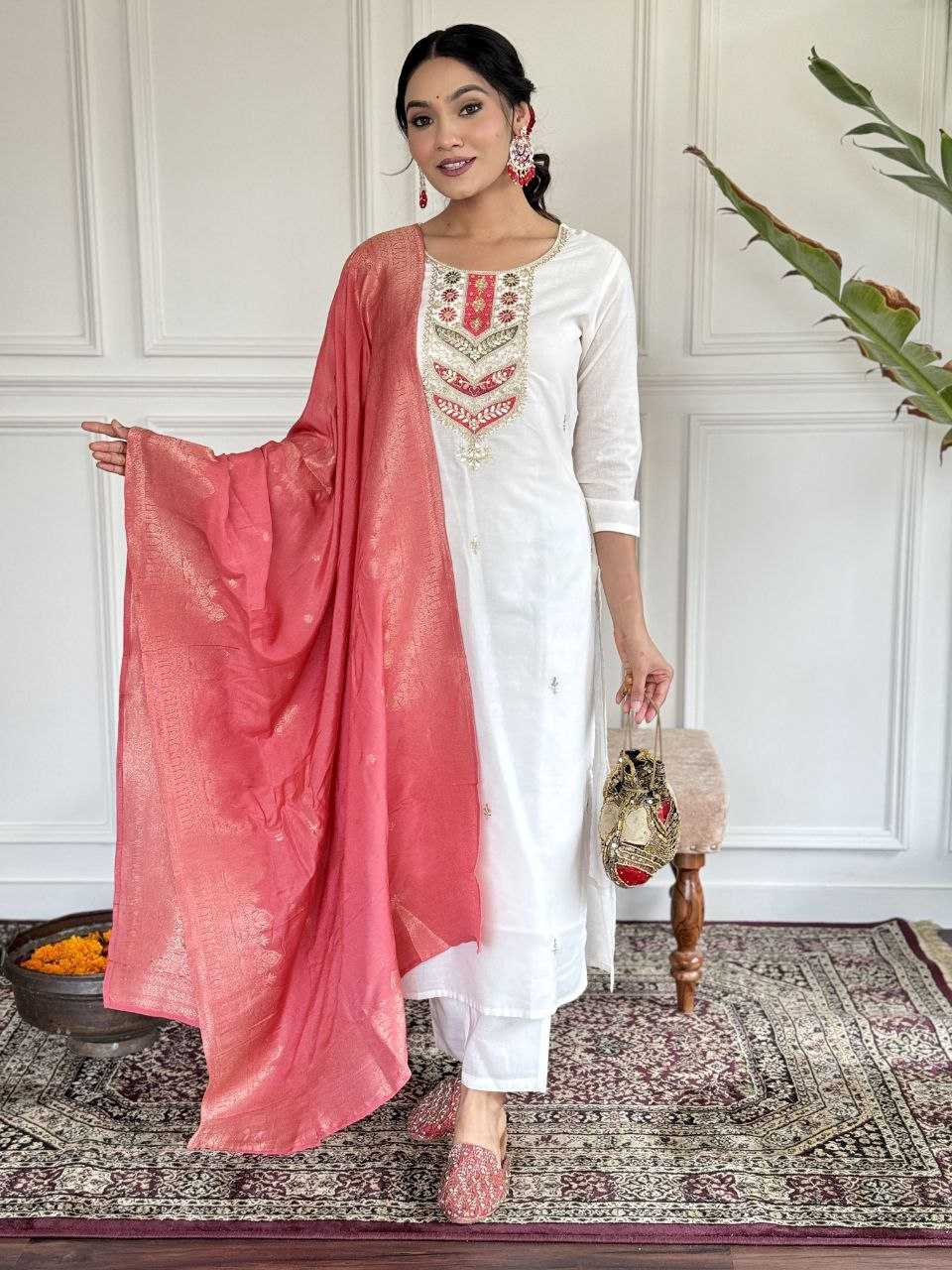 Ynf Viscose KESH529 585 Suits & Dresses Festive Collections Wholesale Ladies Suits Embroidery Suits Party wear suits Rakhi Collections Manufacturer