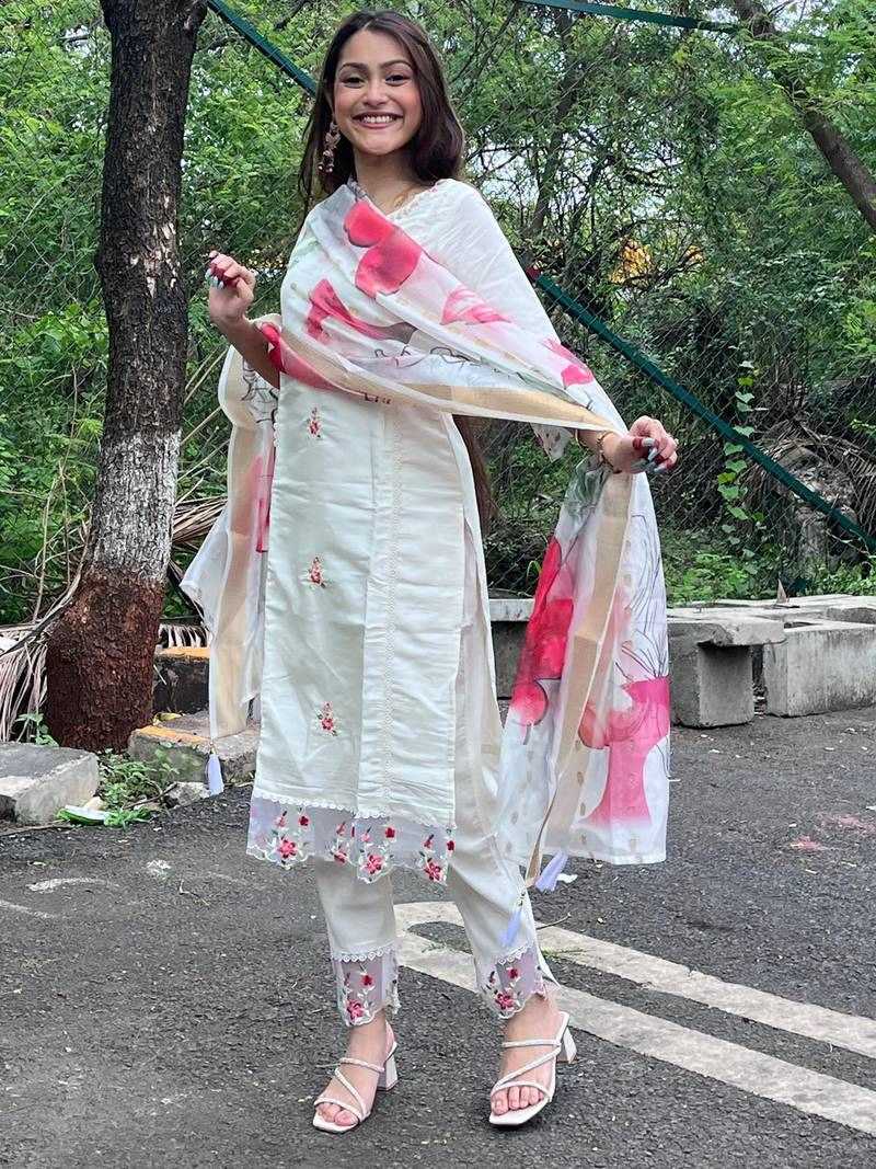 Ynf Viscose KESH529 SONU Suits & Dresses Wholesale Ladies Suits Embroidery Suits Chanderi Suit Casual Dresses Manufacturer