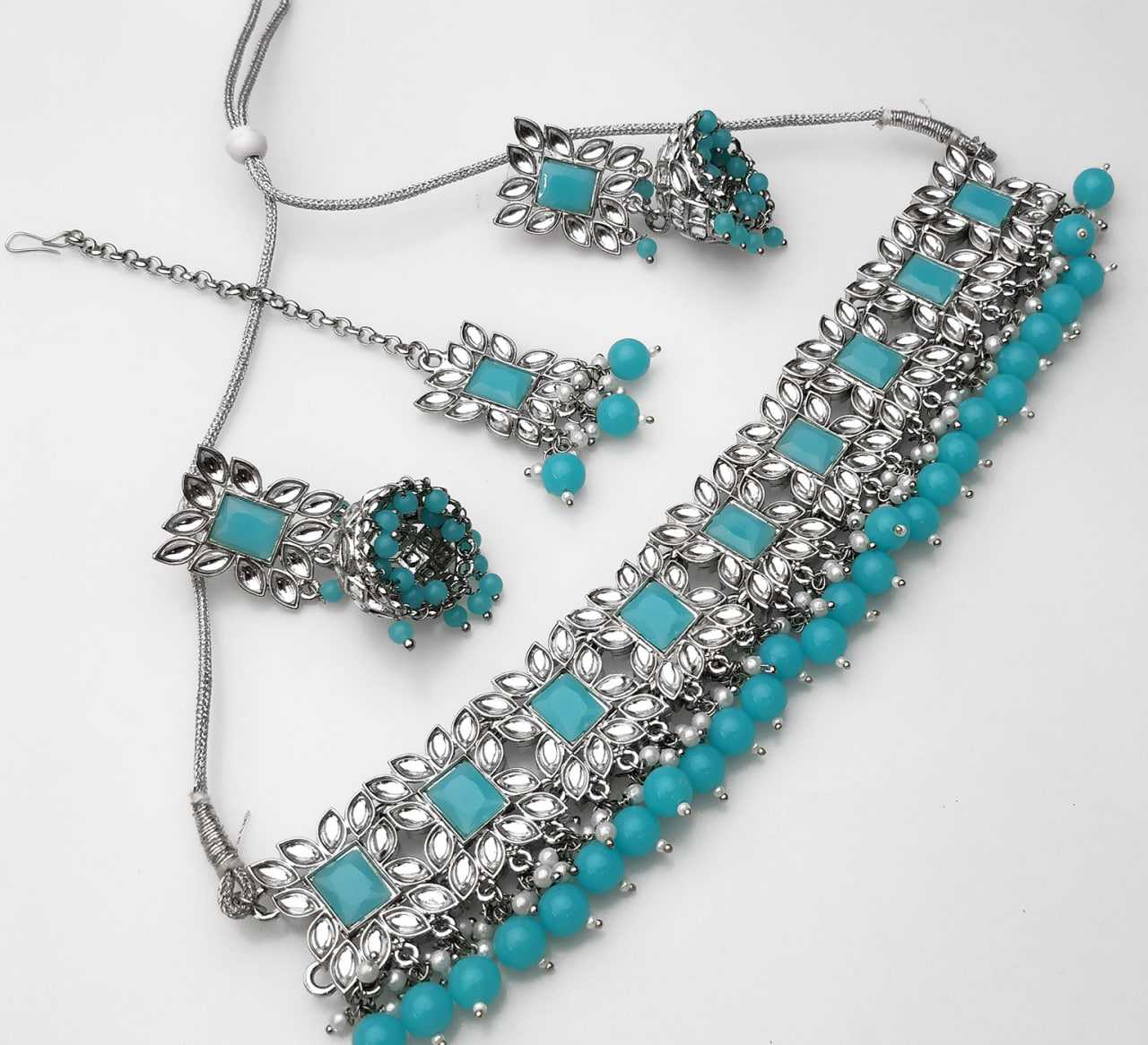 Ynf Brass KESH105 NK3346 Womens Jewellery Wholesale Kundan Pendant Sets Necklaces Set Fashion Necklace Manufacturer
