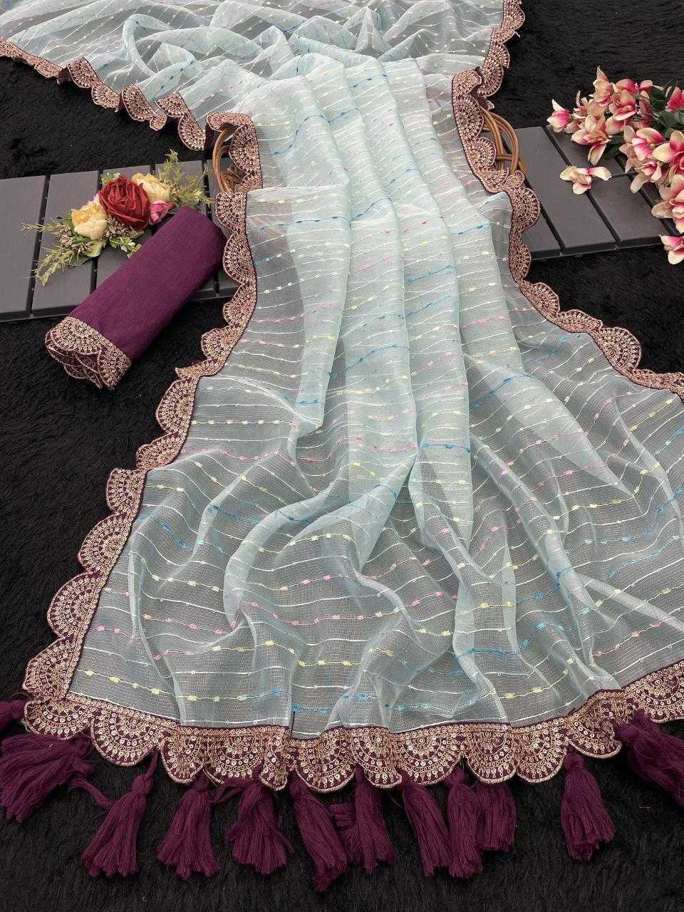 Ynf Net RIN216 GOPI Sarees Wholesale Designer Sarees Net Sarees Embroidered Sarees Manufacturer