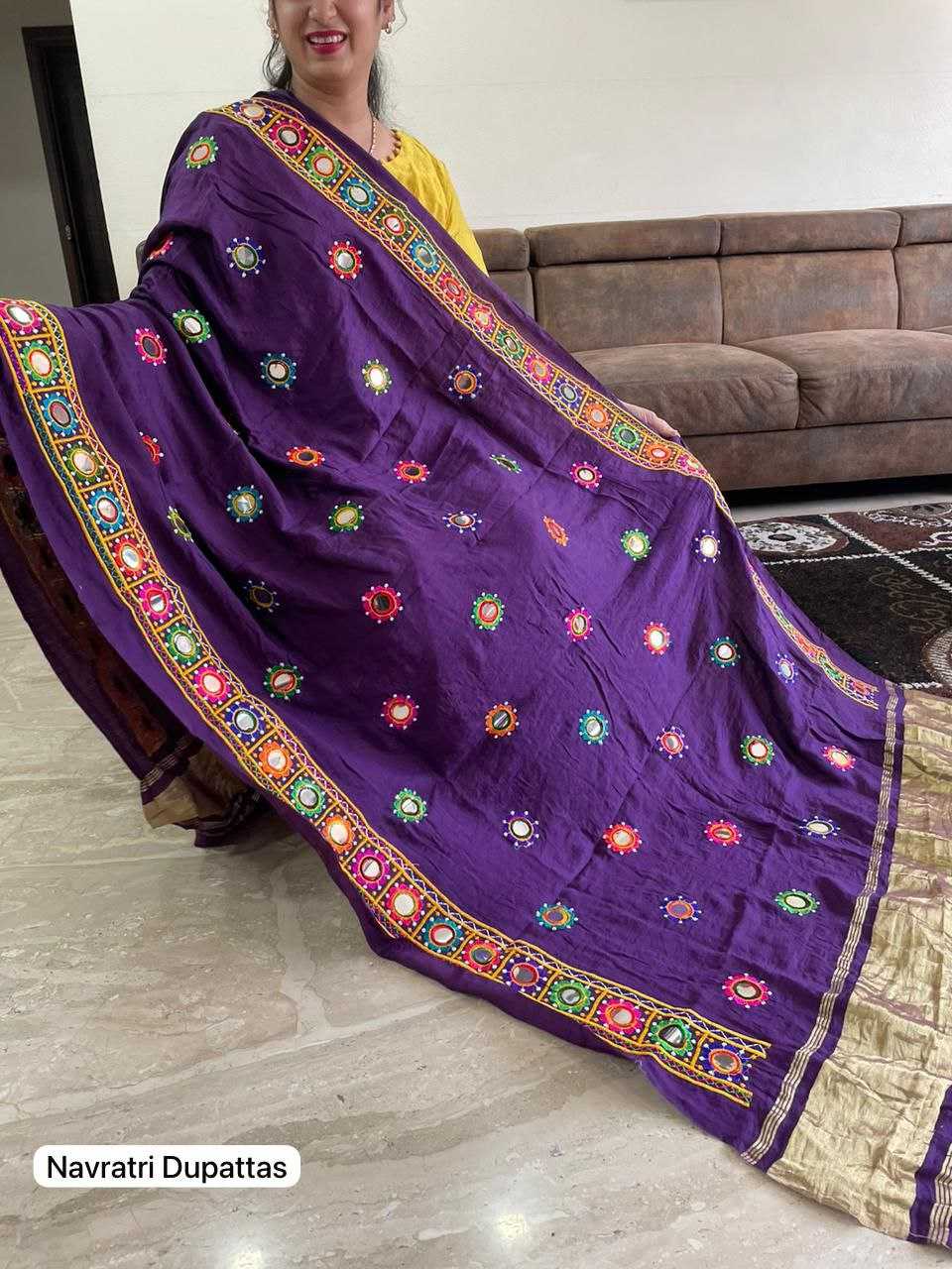 Ynf Silk KESH482 Navratri Dupatta Duppatas Festive Collections Wholesale Gajji Modal Dupattas Navratri Chaniya Choli Manufacturer