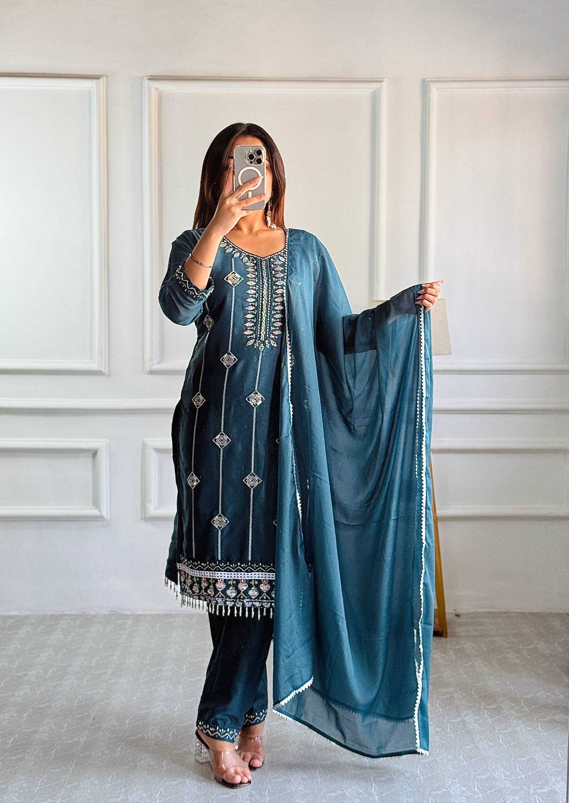 Ynf Cotton KESH523 249 Suits & Dresses Wholesale Embroidery Suits Party wear suits Designer Suits Manufacturer
