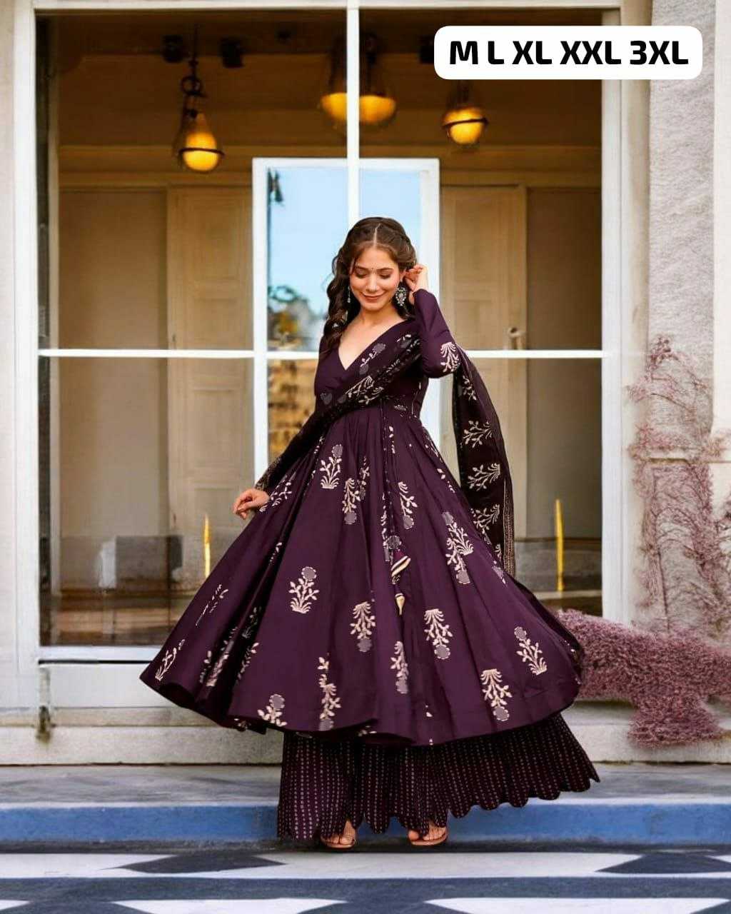Ynf Cotton KESH613 089 Suits & Dresses Plus Size Collections Wholesale Anarkali Suits Party wear suits Designer Suits Manufacturer