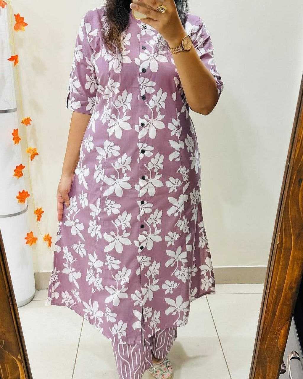 Ynf Cotton KESH613 218 Suits & Dresses Western Wears Festive Collections Wholesale Co-ord Set Printed Dresses Cotton Dresses Manufacturer