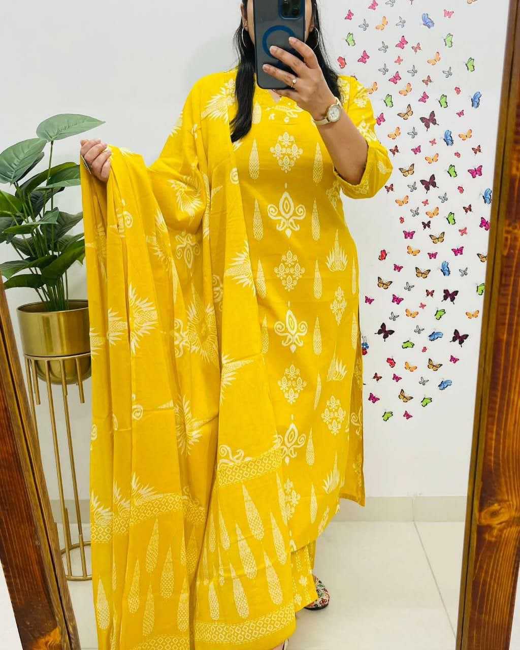 Ynf Cotton KESH613 220 Suits & Dresses Festive Collections Wholesale Printed Suits Cotton Suits Handwork Suits Manufacturer