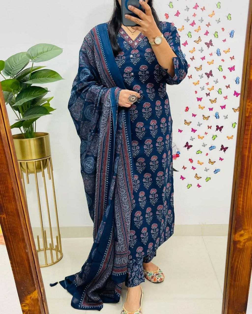 Ynf Cotton KESH613 254 Suits & Dresses Festive Collections Wholesale Printed Suits Cotton Suits Party wear suits Manufacturer