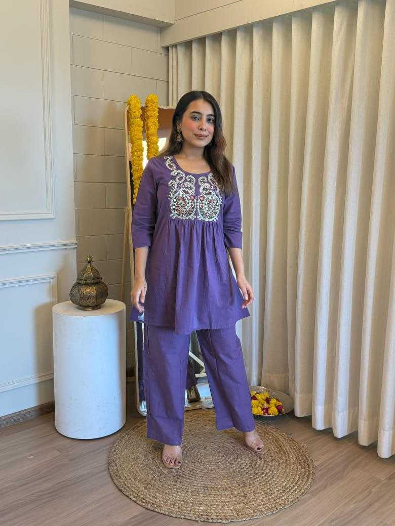 Ynf Cotton KESH613 KIRTI Suits & Dresses Western Wears Festive Collections Wholesale Co-ord Set Palazzo Suit Embroidered Dresses Manufacturer