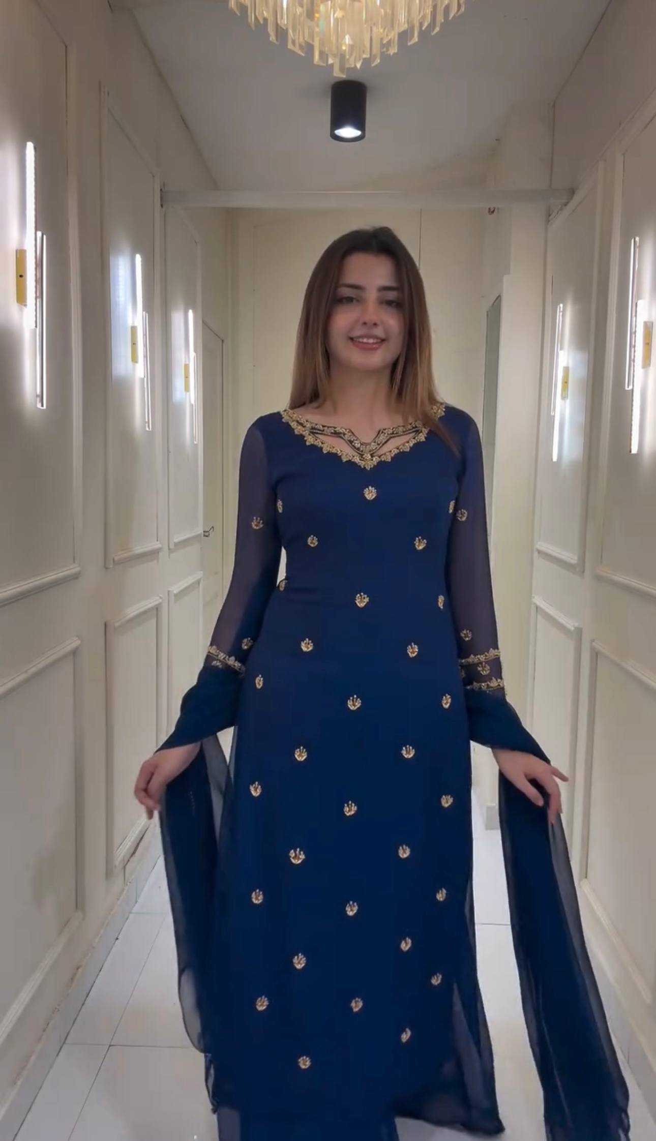 Ynf Faux Georgette RIN215 1128 Kurti Wholesale Casual Kurtis Fancy Kurti Georgette Kurti Manufacturer