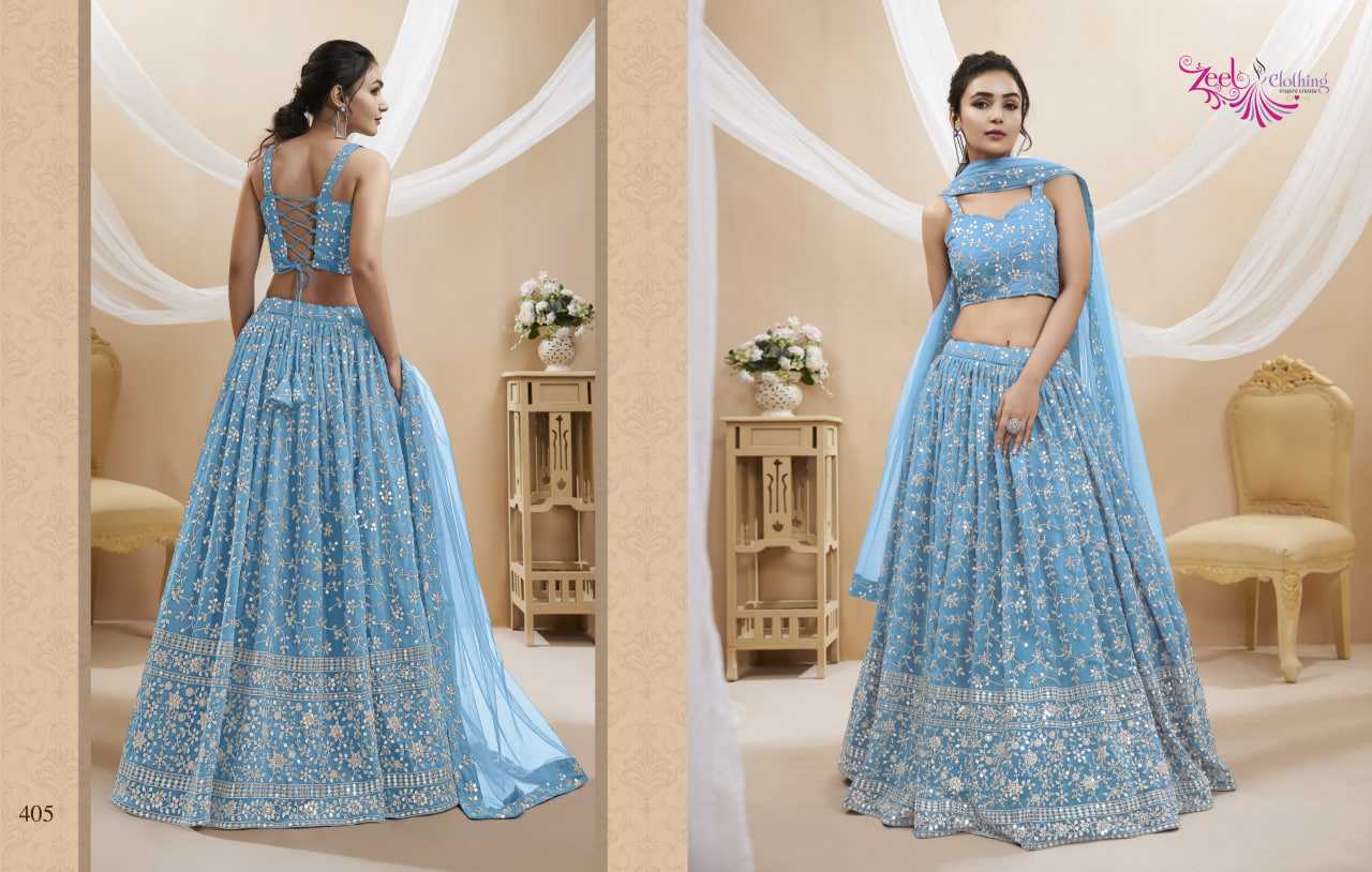 Ynf Georgette KESH530 Zeel Ruhana 401 Lehengas Wedding Collections Festive Collections Wholesale Embroidered Lehenga Designer Lehenga Choli Georgette Lehenga Manufacturer