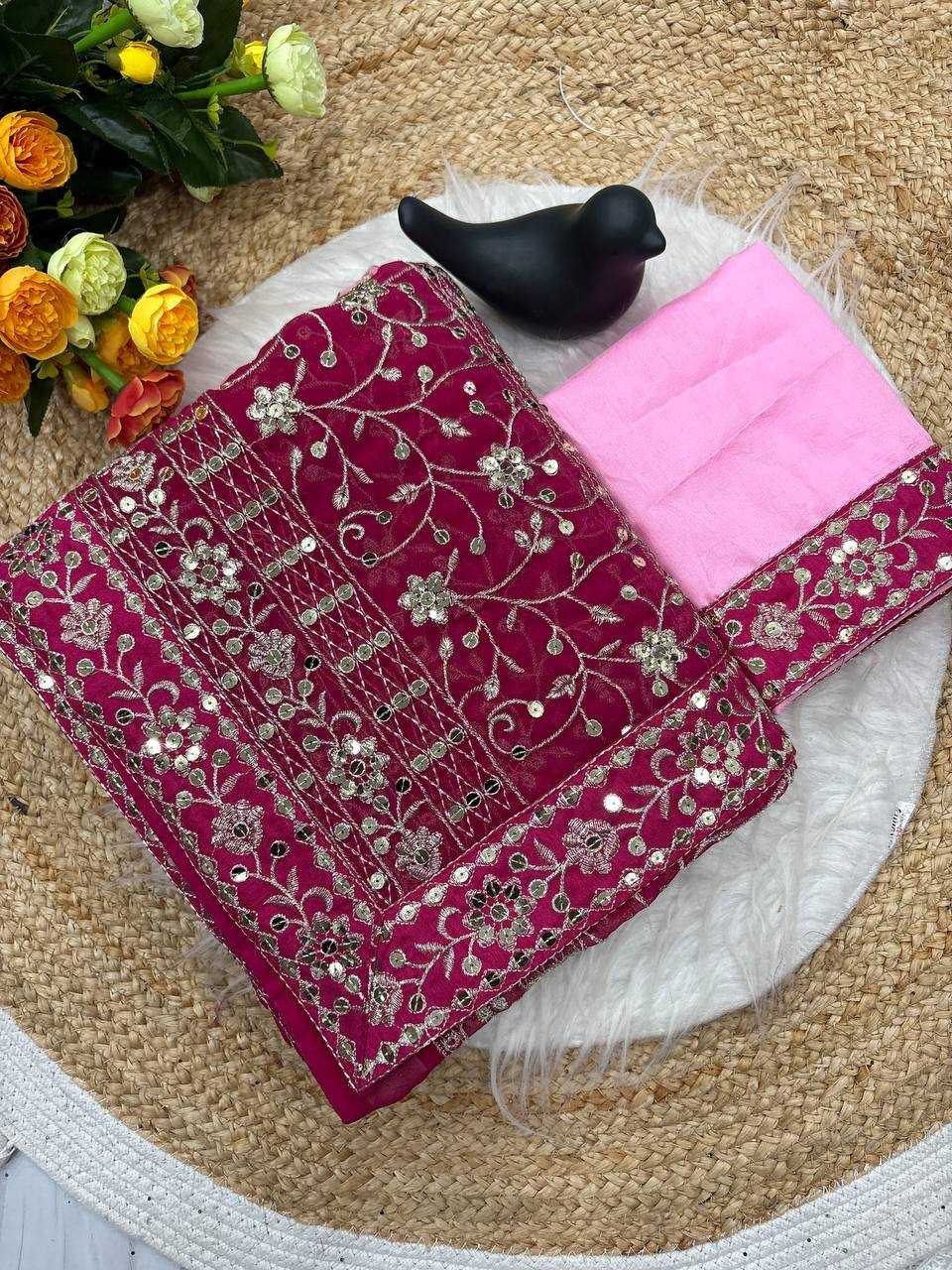 Ynf Georgette KESH610 616 Silk Sarees Wholesale Traditional Silk Sarees Designer Silk Sarees Embroidered Silk Sarees Manufacturer