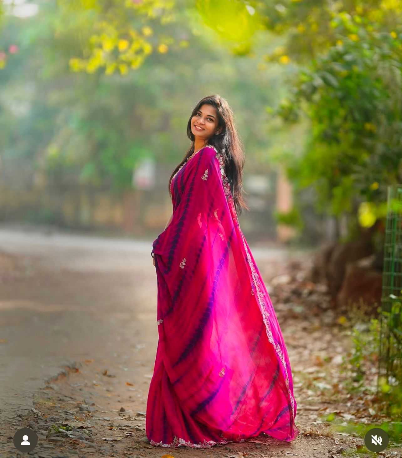Ynf Georgette KESH622 shiboro Sarees Wholesale Georgette Sarees Embroidered Sarees Printed Georgette Saree Manufacturer