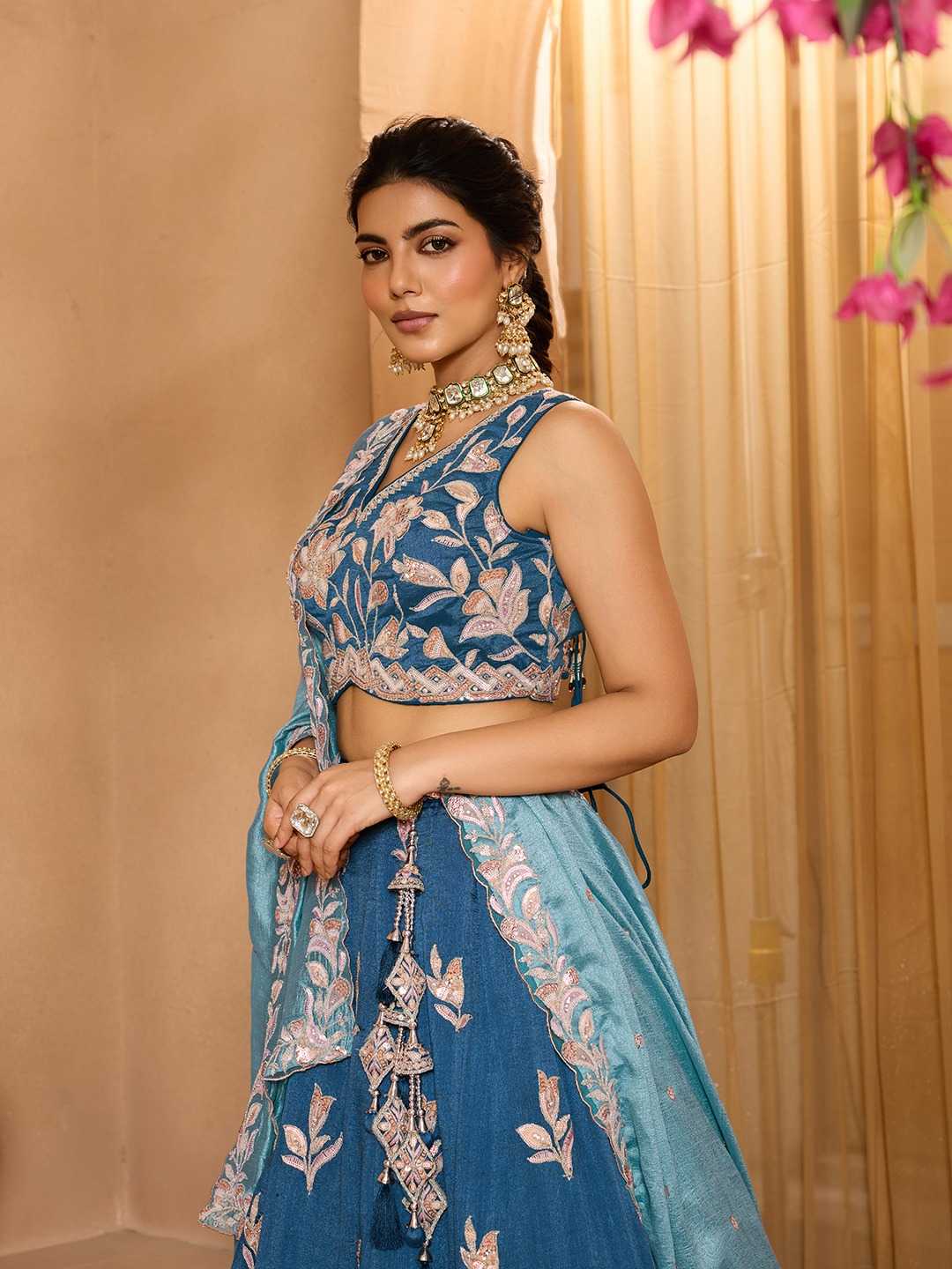 Ynf Premium Silk KESH530 ADORN CRAFT 6211 Lehengas Wholesale Designer Lehenga Traditional Lehenga Embroidered Lehenga Manufacturer