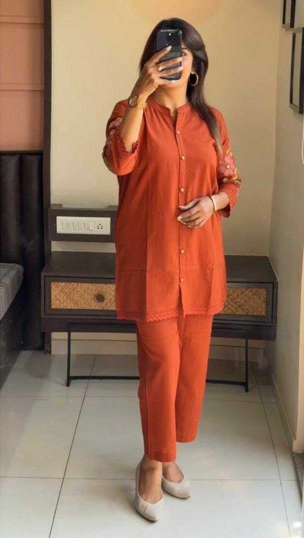 Ynf Soft Cotton KESH613 205 Suits & Dresses Western Wears Festive Collections Wholesale Co-ord Set Embroidered Dresses Cotton Dresses Manufacturer