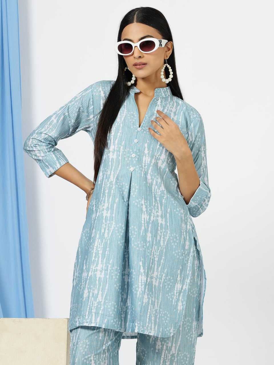 YNF COTTON REYON RIN153 7140 WESTERN WEAR WHOLESALE CO-ORD SET MANUFACTURER