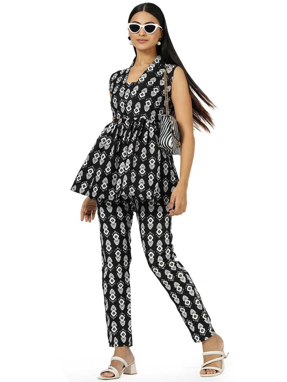 YNF COTTON REYON RIN153 7224 WESTERN WEAR WHOLESALE CO-ORD SET MANUFACTURER