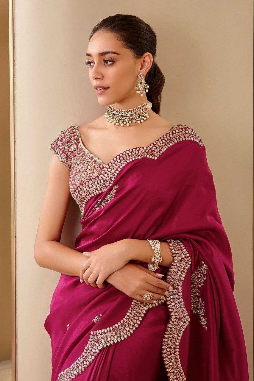 YNF PURE SOFT RKKC 0294 SAREES WHOLESALE FANCY EMBROIDERY CUTWORK SAREES MANUFACTURER