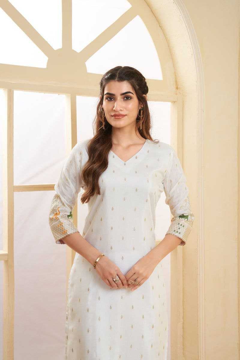 YNF CHANDERI SILK RIN127 268 SUITS & DRESSES WHOLESALE LADIES SILK PARTY WEAR ZARI WORK CHANDERI SUITS MANUFACTURER