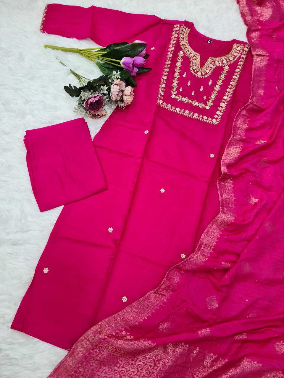 YNF CHANDERI SOFT RIN174 AKSHARA SUITS & DRESSES WHOLESALE LADIES LADIES SILK PARTY WEAR WEDDING CHANDERI SUITS MANUFACTURER