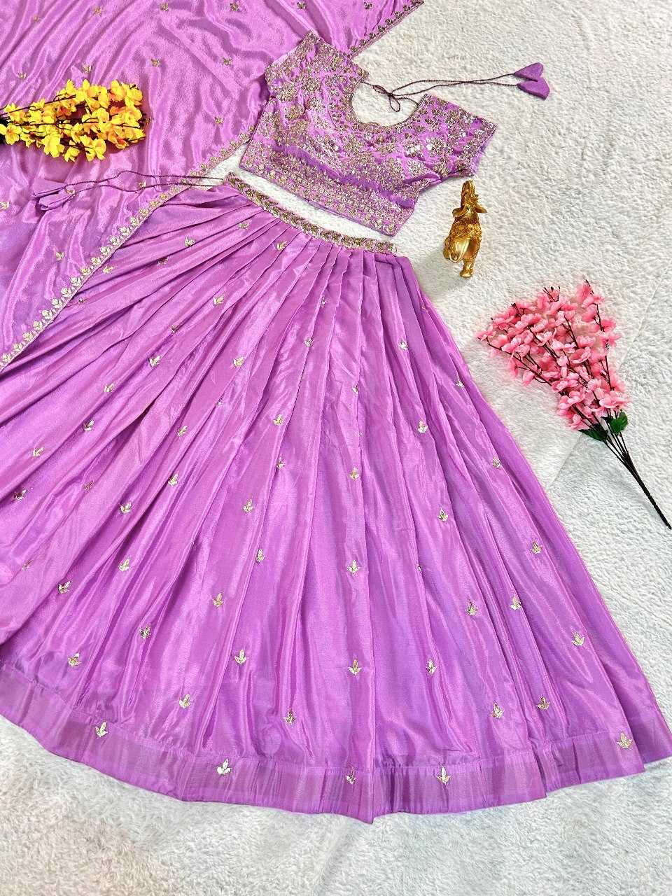 YNF CHINON SILK KESH108 5594 LEHENGAS WHOLESALE EMBROIDERED FANCY TRADITIONAL LEHENGAS MANUFACTURER