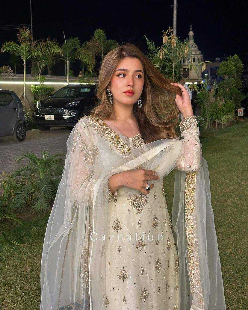 YNF CHINON SILK KESH149 1262 SUITS & DRESSES WHOLESALE PAKISTANI EMBROIDERY PALAZZO  LADIES SILK ZARI WORK SUITS MANUFACTURER