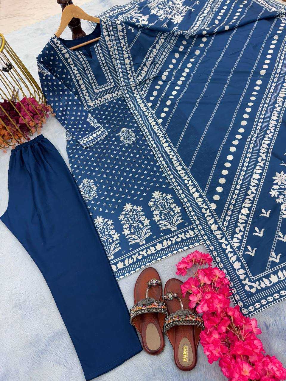 YNF COTTON KESH141 1052 SUITS & DRESSES WHOLESALE LADIES PRINTED COTTON PARTY WEAR SUITS MANUFACTURER 