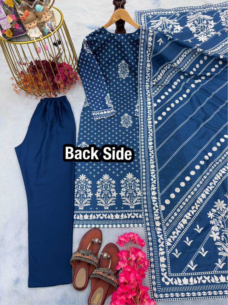 YNF COTTON KESH141 1052 SUITS & DRESSES WHOLESALE LADIES PRINTED COTTON PARTY WEAR SUITS MANUFACTURER 