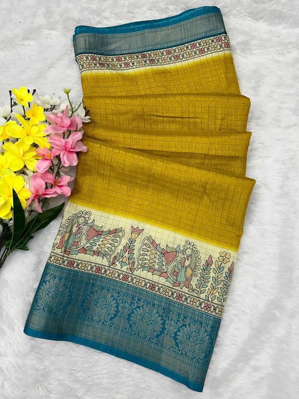 YNF DOLA SILK KESH174 MNF03 SILK SAREES WHOLESALE DOLA SILK SOUTH INDIAN PRINTED SILK SAREES MANUFACTURER