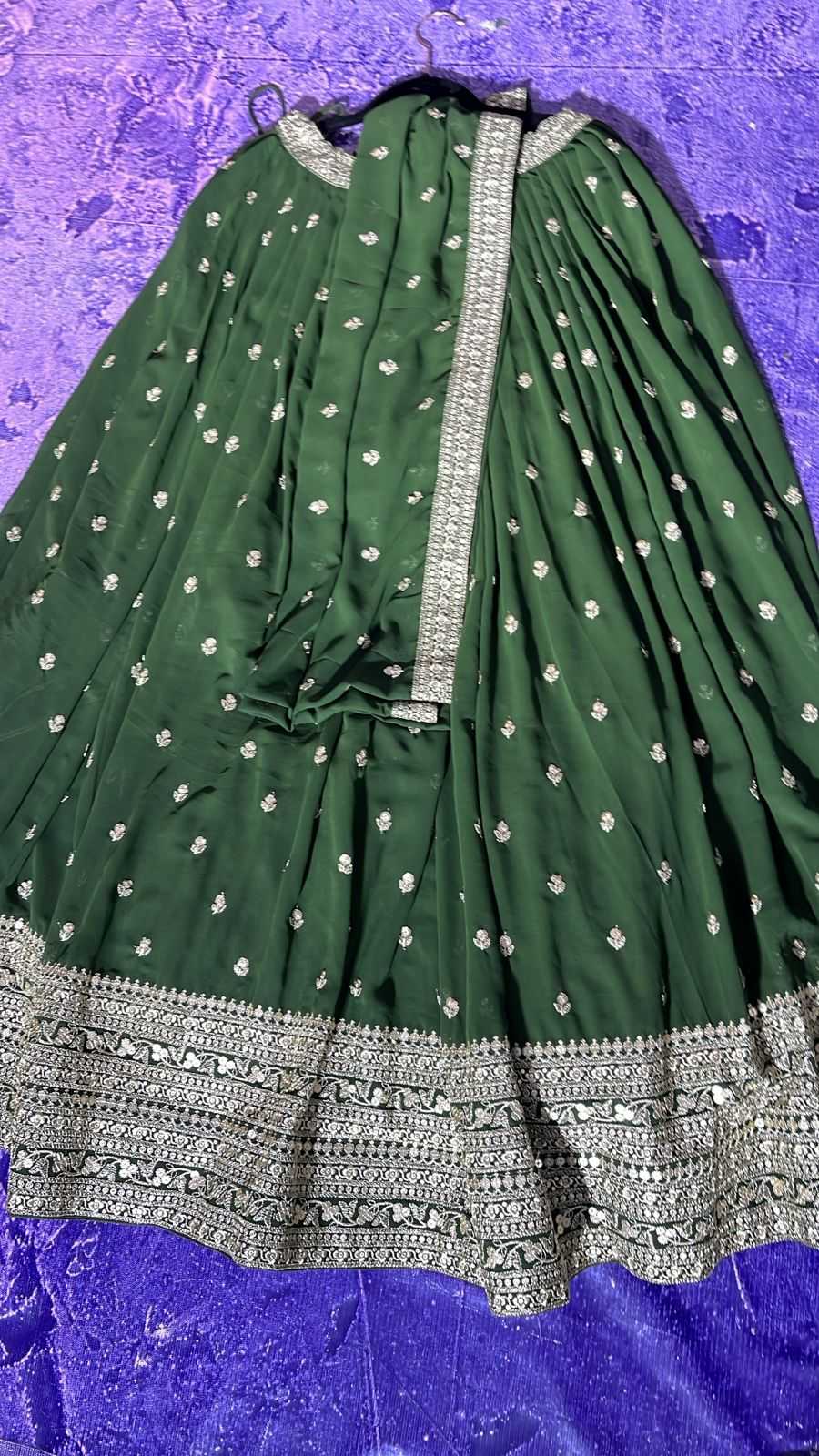 YNF FAUX GEORGETTE RIN131 2241 LEHENGAS WHOLESALE FANCY TRADITIONAL EMBROIDERED LEHENGAS MANUFACTURER 