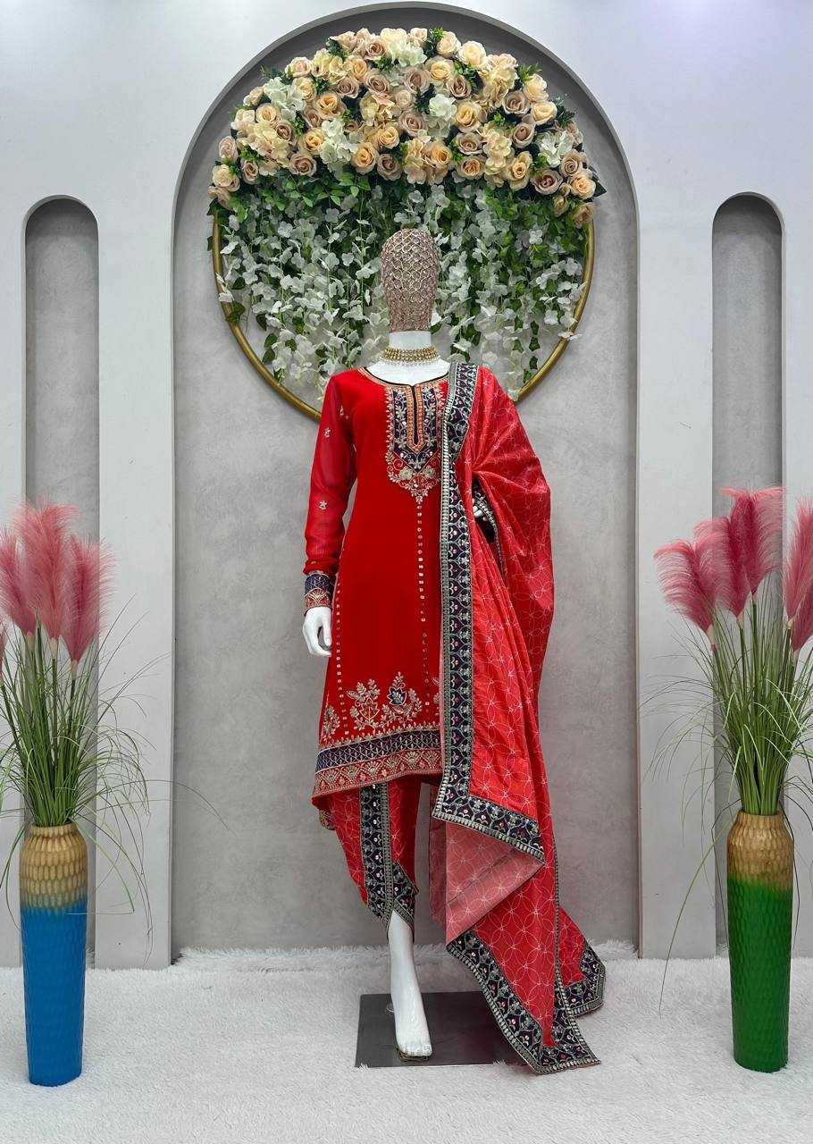 YNF FAUX GEORGETTE RIN133 1415 SUITS & DRESSES WHOLESALE PAITIALA LADIES SALWAR GEORGETTE DHOTI SALWAR SUITS MANUFACTURER