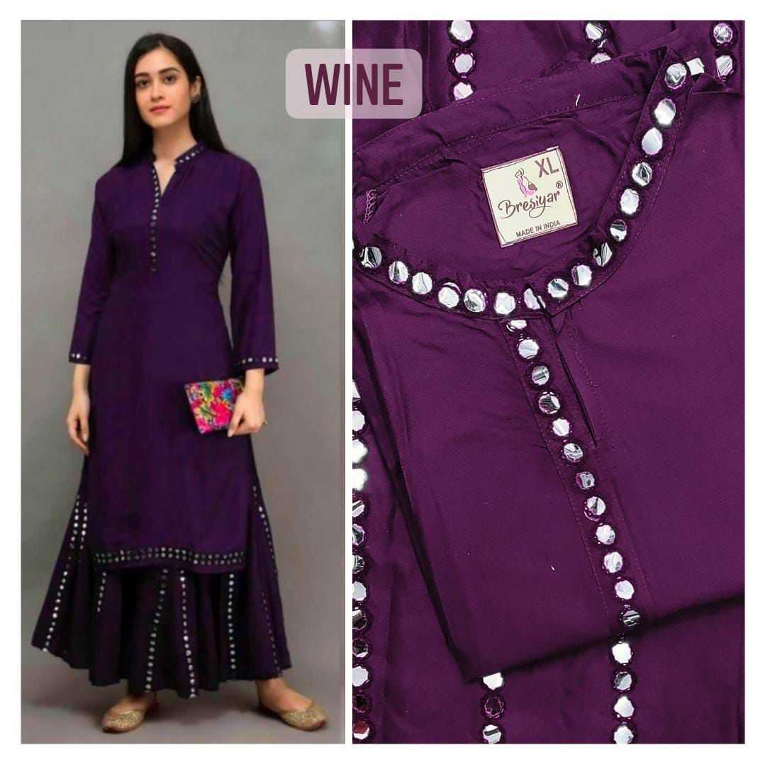 YNF HEAVY RAYON RIN158 MOHINI SUITS & DRESSES WHOLESALE LADIES PALAZZO SILK SUITS MANUFACTURER