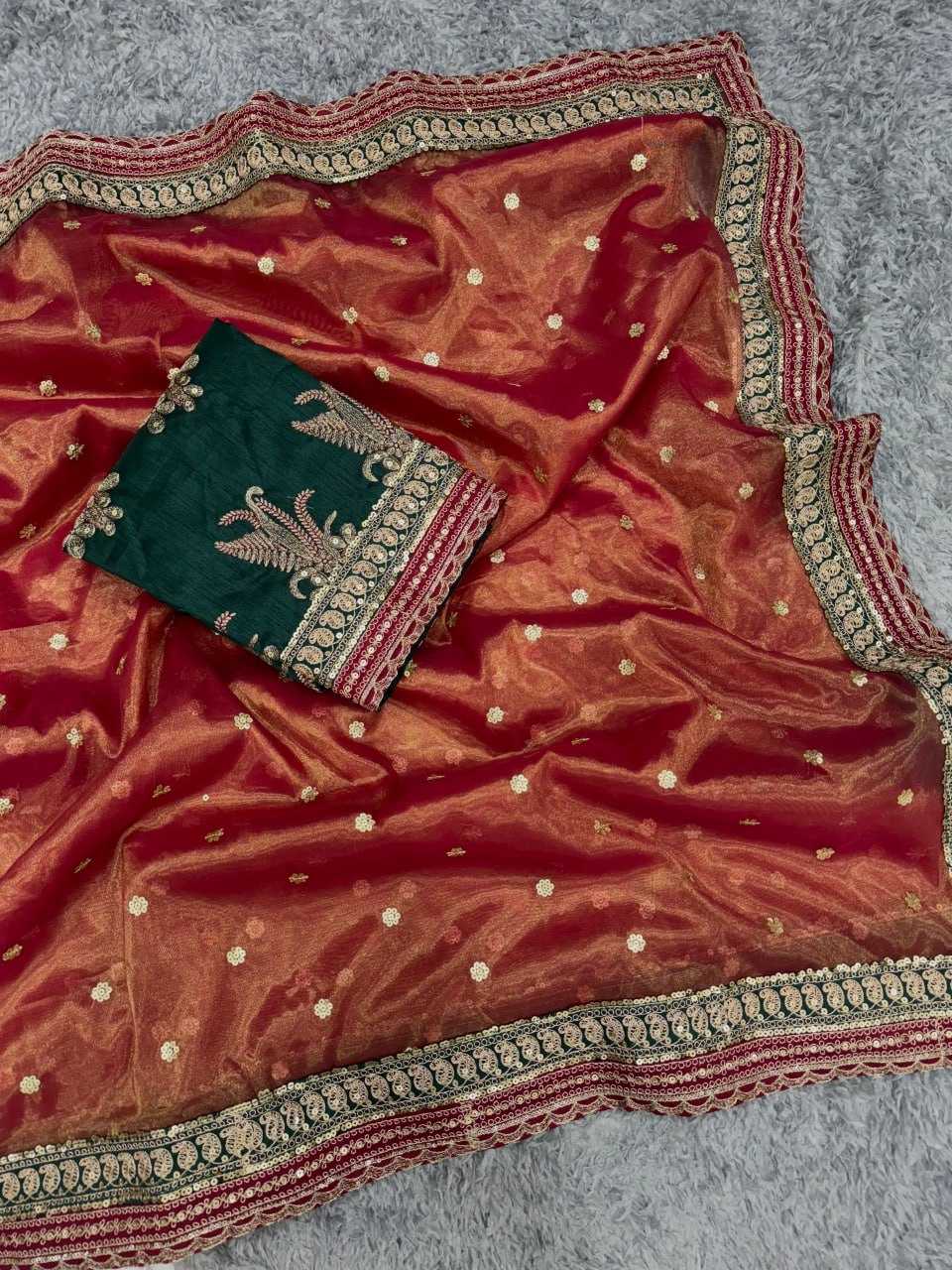 YNF HEAVY SILK RIN151 5377 SAREES WHOLESALE PARTY WEAR FANCY DIWALI SEQUENCE SAREES MANUFACTURER