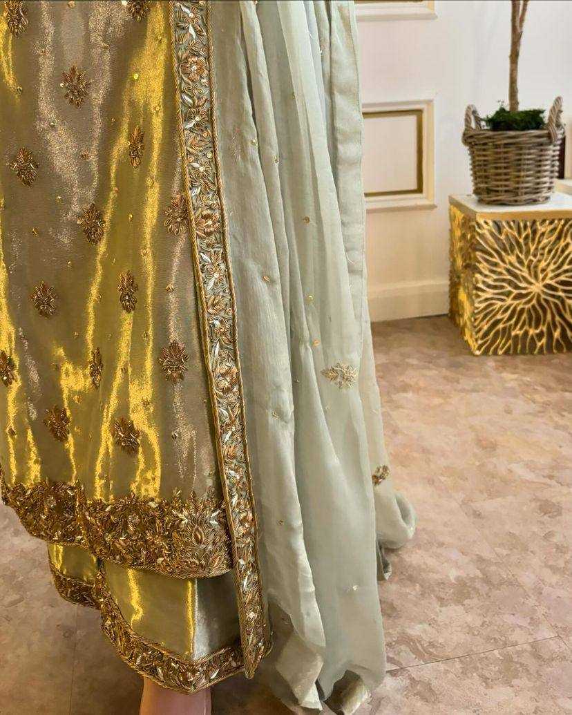 YNF JIMMY CHOO KESH149 1226 SUITS & DRESSES WHOLESALE PAKISTANI EMBROIDERY PALAZZO LADIES SILK PARTY WEAR SUITS MANUFACTURER