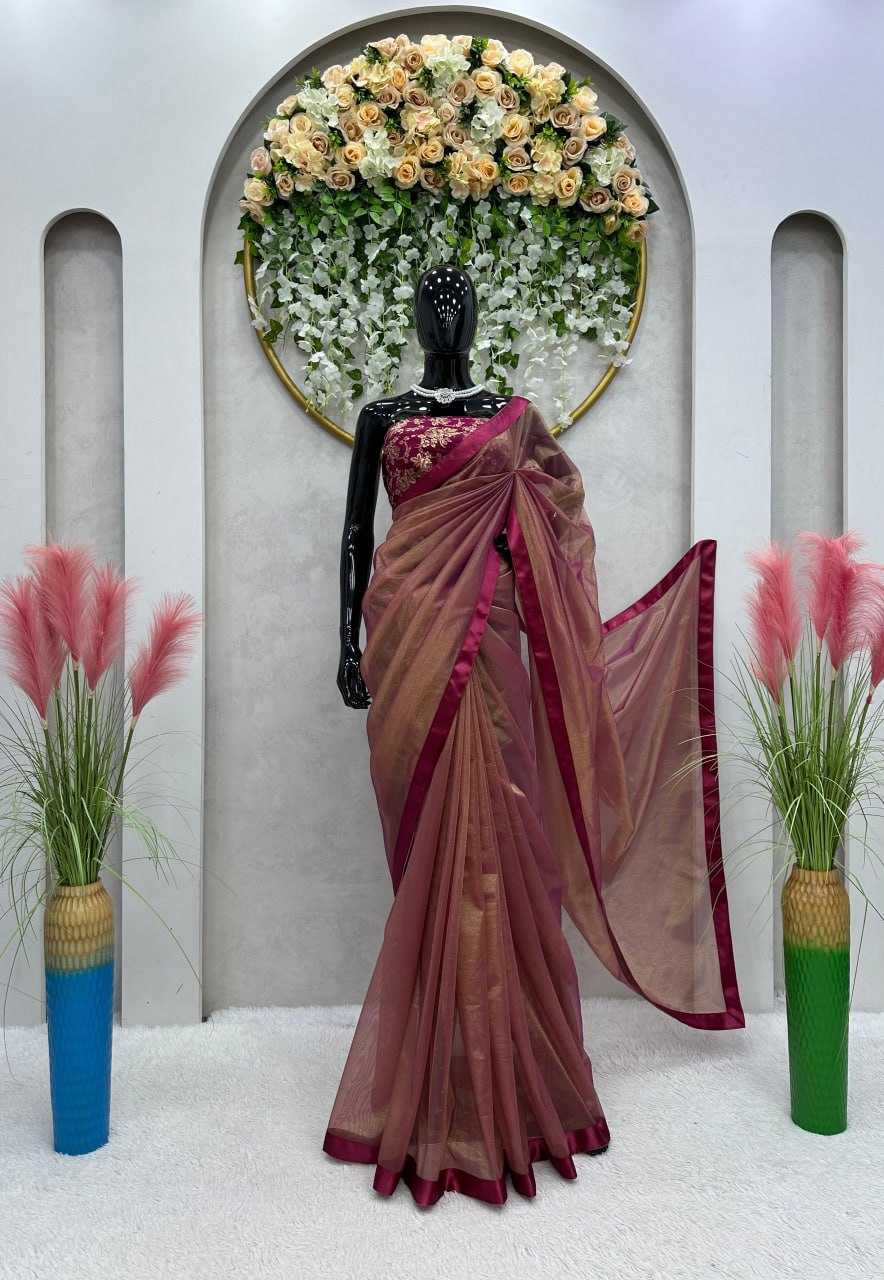 YNF JIMMY CHOO RIN133 438 SAREES WHOLESALE JIMMY CHOO PARTY WEAR LACE BORDER ZARI BORDER SAREES MANUFACTURER