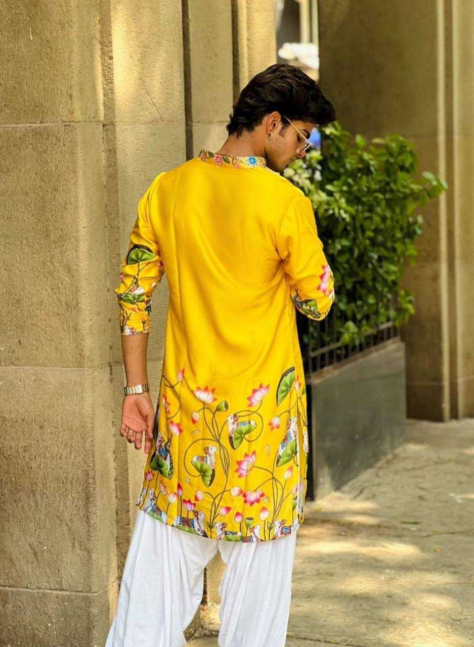 YNF KOTA SILK KESH119 N09 MENS WEAR WHOLESALE MENS KURTAS MANUFACTURER 