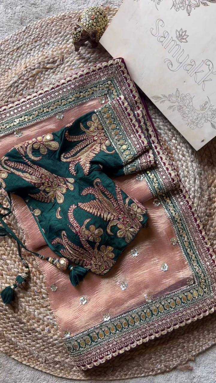 YNF NET RIN133 515 SAREES WHOLESALE FANCY SEQUENCE NET WEEDING SAREES MANUFACTURER