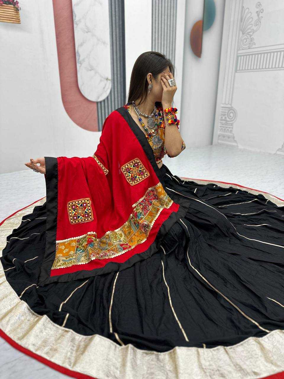 YNF PURE COTTON KESH120 175C LEHENGAS WHOLESALE TRADITIONAL NAVRATRI CHANIYA CHOLI MANUFACTURER