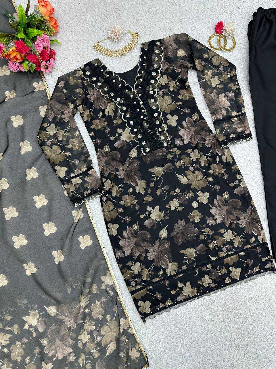 YNF TABBY SILK RIN133 1440 SUITS & DRESSES WHOLESALE LADIES PRINTED LADIES SILK ZARI WORK SUITS MANUFACTURER