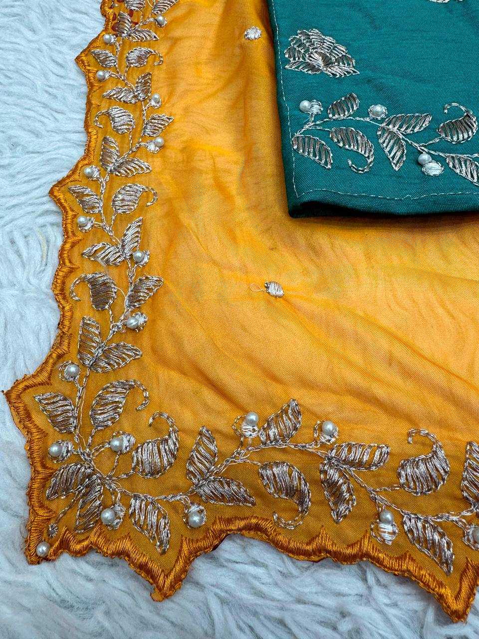 YNF TABBY SILK RIN133 455 SAREES WHOLESALE DESIGNER FANCY WORK SAREES MANUFACTURER