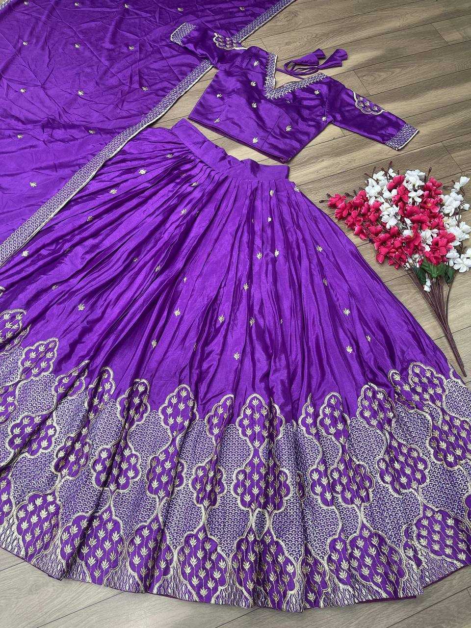 YNF CHINON KESH120 135 LEHENGAS WHOLESALE TRADITIONAL SILK EMBROIDERED LEHENGAS MANUFACTURER