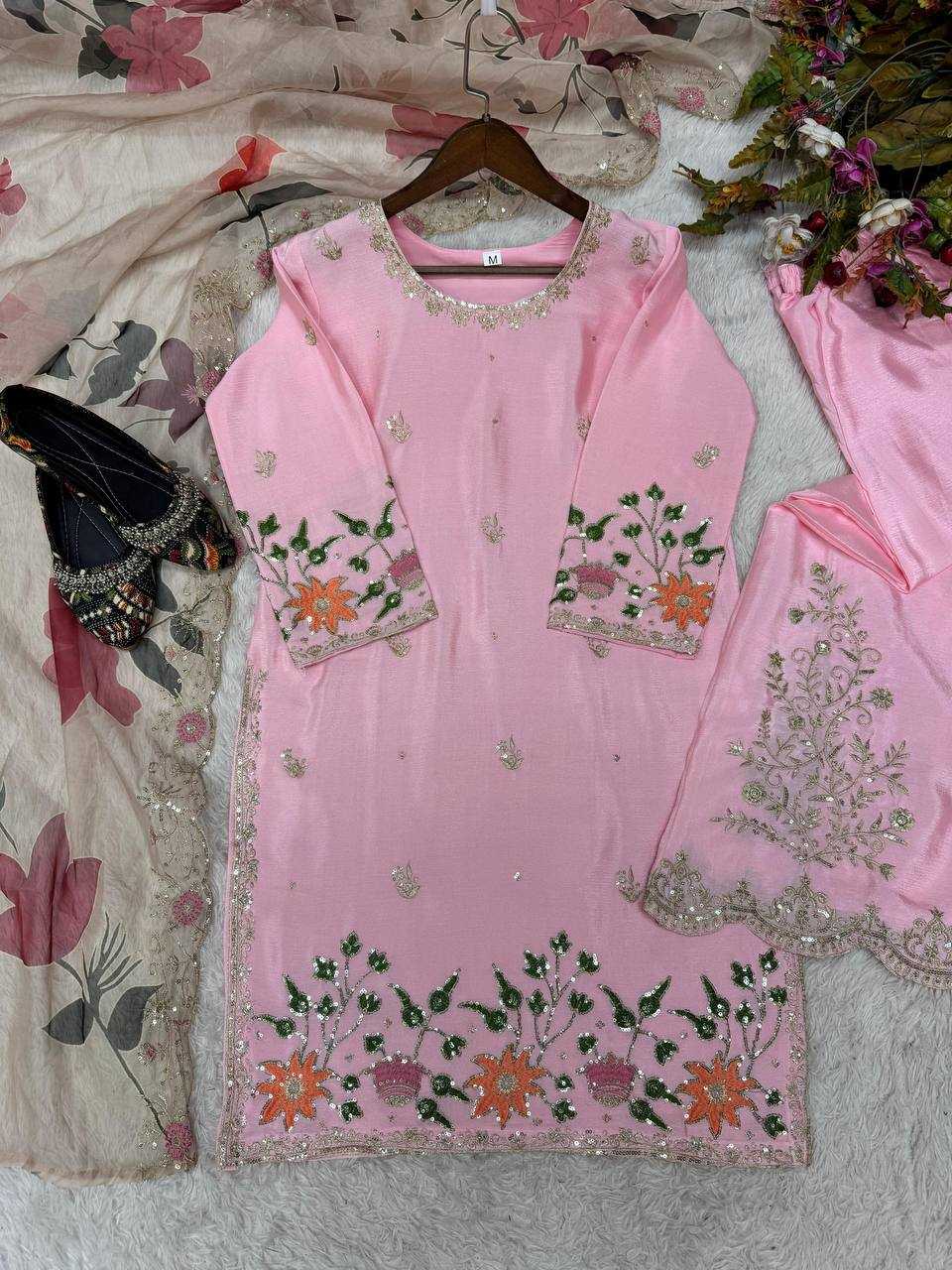 YNF CHINON RIN141 1883 SUITS & DRESSES WHOLESALE SHARARA SALWAR EMBROIDERY LADIES SILK LADIES PARTY WEAR WEDDING SUITS MANUFACTURER