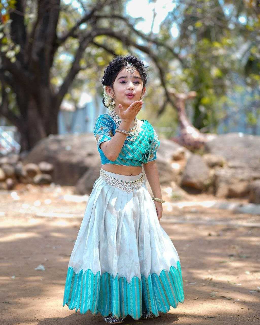 YNF CHINON SILK KESH168 MNT06 KIDS WEAR WHOLESALE KIDS LEHENGA KIDS TRADITIONAL OUTFITS KIDS LEHENGA CHOLI KIDS FESTIVE WEAR KIDS WEDDING OUTFITS MANUFACTURER