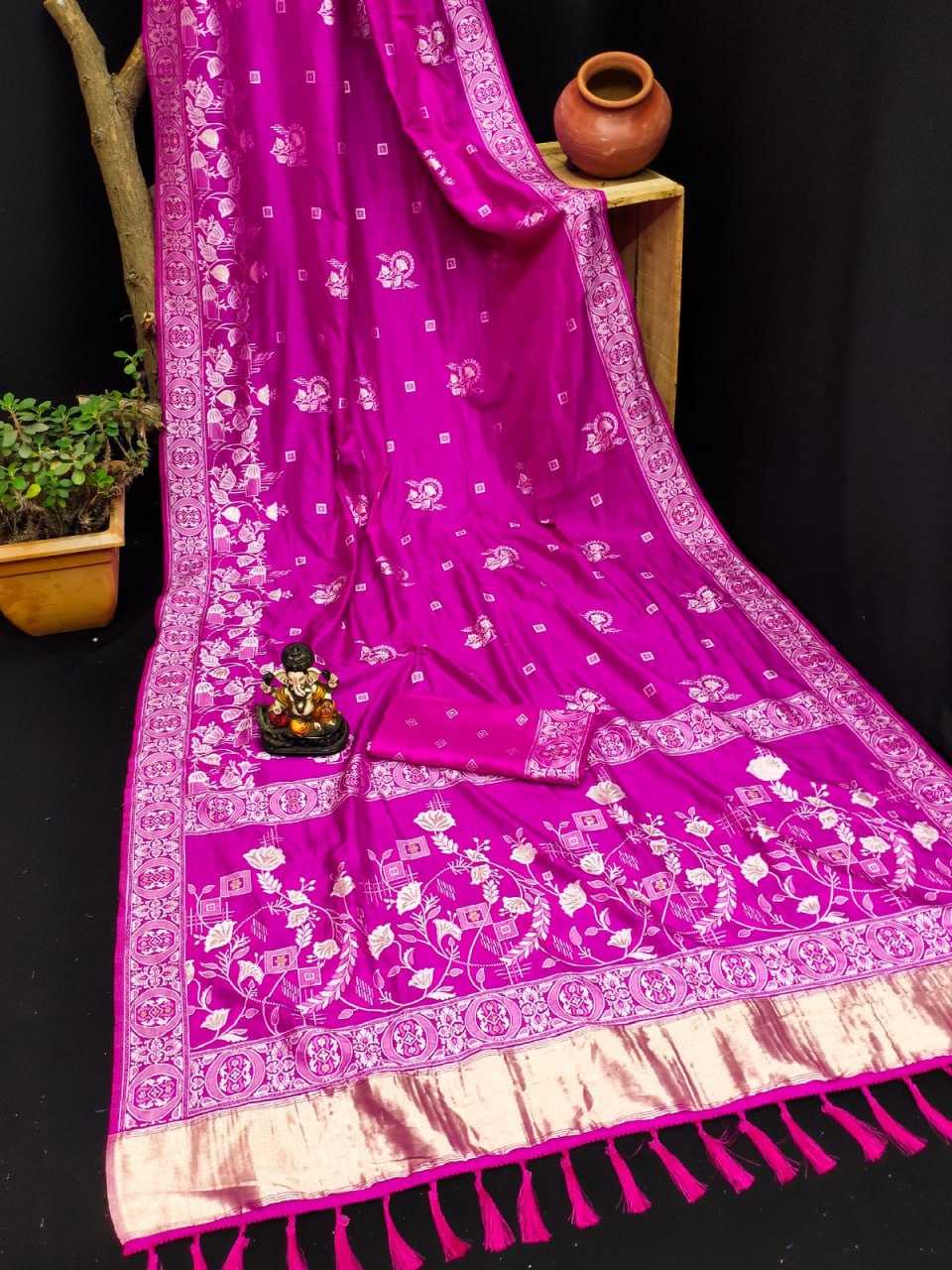 YNF DOLA SILK RIN144 ALYA-1 SILK SAREES WHOLESALE DOLA SILK TRADITIONAL SOFT SILK PRINTED SILK SAREES MANUFACTURER