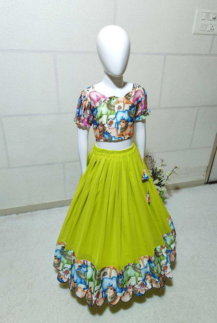 YNF FAUX GEORGETTE KESH168 MNT01 KIDS WEAR WHOLESALE KIDS LEHENGA KIDS ETHNIC WEAR KIDS TRADITIONAL OUTFITS KIDS LEHENGA CHOLI  MANUFACTURER